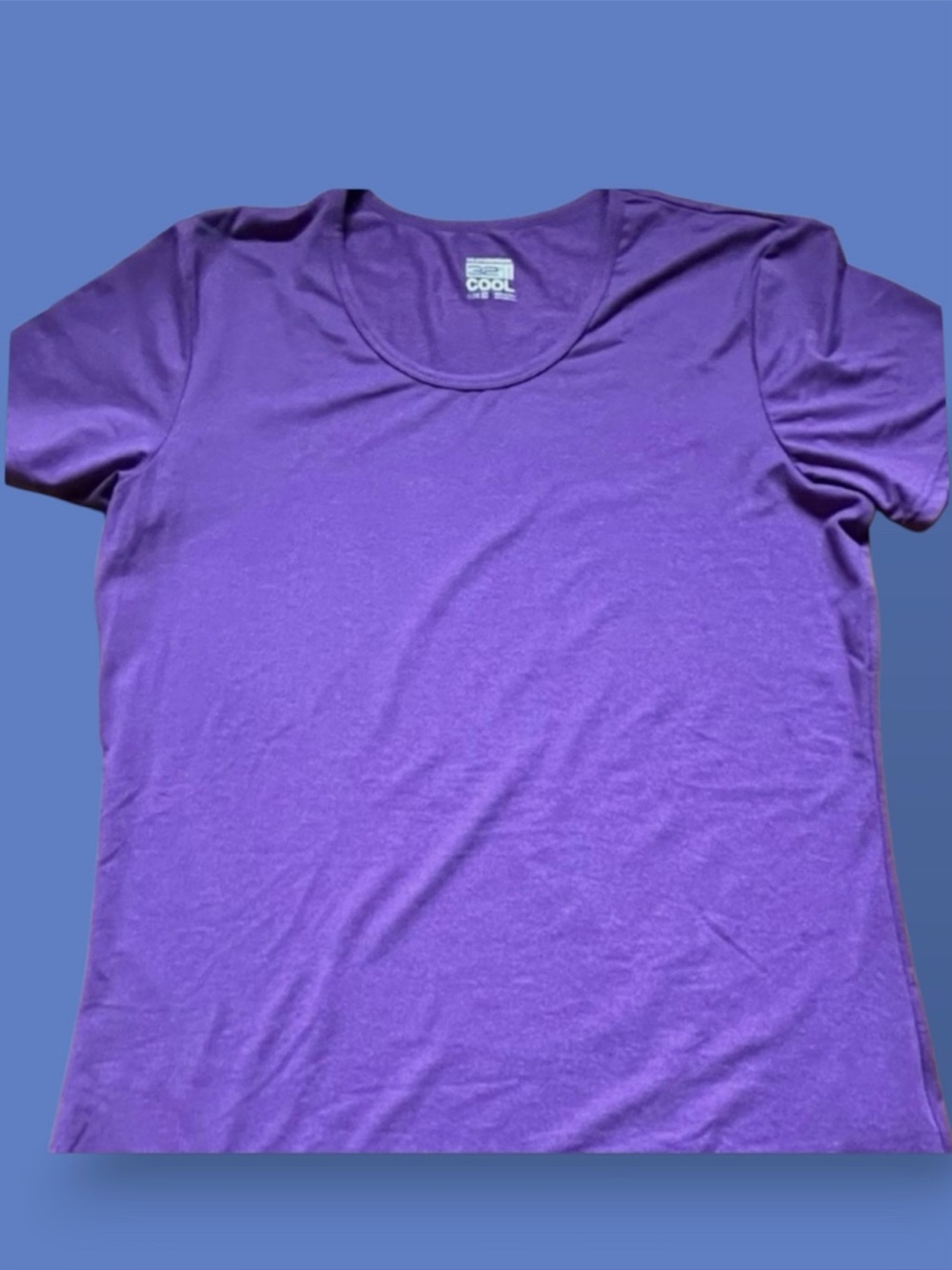 32° Cool Purple Women’s Athletic Workout Top Size L Fitted Weatherproof